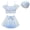 D, variant on Girls Two Piece Swimsuit Princess Cosplay Bathing Suit