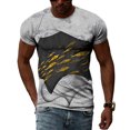 thumbnail image 1 of T-shirt Homme Mode Décontractée Créative Personnalité Été 3D Tendance Style de Rue Imprimé Séchage Rapide Manches Courtes Hip Hop Harajuku, 1 of 5