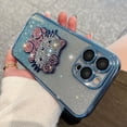 thumbnail image 1 of Funda de teléfono con incrustaciones de diamantes galvanizados en polvo Flash hello kitty para iphone Xr Xs 11 12 13 14 15 Pro Max 7 8 plus, 1 of 4