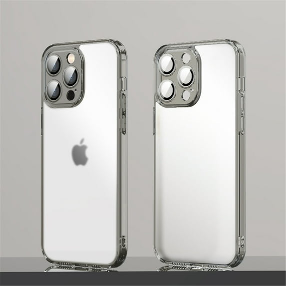 Allytech iPhone 14 Pro Max Case with Camera Protector, Not Yellowing Translucent Matte Frosted PC Back TPU Bumper Cover Anti-Drop Anti-Scratch Slim Shell Case for Apple iPhone 14ProMax 5G, Black