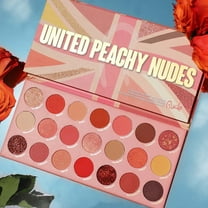 RUDE COSMETICS United Peachy Nudes - 21 Pressed Pigment  Shadows Palette