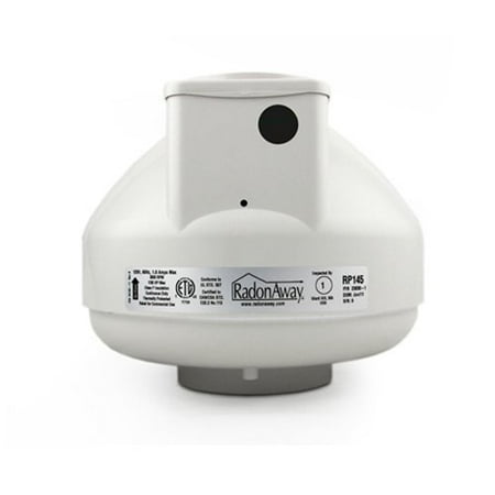 RadonAway RP145 Radon Mitigation Fan/Pump