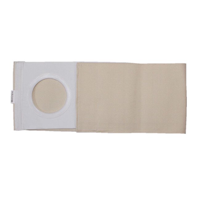 EeaseMX Faja abdominal postoperatoria para fistulización y hernia para mujer adulta (L, beige)