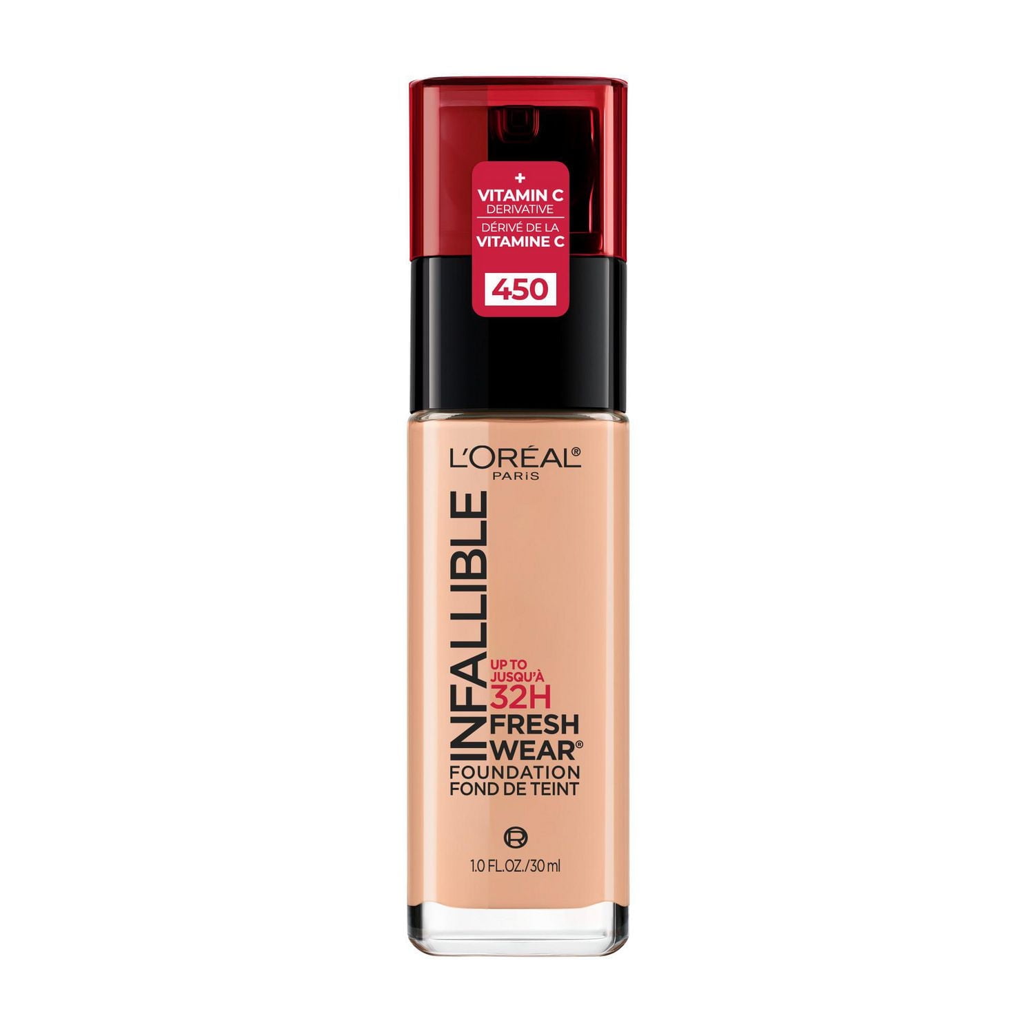 L'Oréal Paris Infallible Fresh Wear Liquid Foundation, Full Coverage