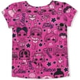 thumbnail image 5 of MGA Entertainment LOL Surprise Girl's 3 Pack Short Sleeves Tee Shirt Set, Fashion Blouse Bundle for Toddler Kids, 5 of 7