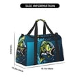 thumbnail image 3 of Easygdp Largemouth Bass Fish Bolsa de Gimnasio, Bolsa de Viaje Duffel, Bolsa de Fin de Semana con Compartimentos, Bolsa de Mano para Noche, 3 of 7
