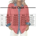 thumbnail image 3 of Lenpel Velvet Tops for Women Loose Vintage Long Sleeve V Neck Pleated Button down Shirts Dressy Casual Velour Blouses(Red,X-Large), 3 of 7