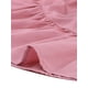 thumbnail image 5 of Vestido de mujer de cuello cuadrado pastel sólido INSPIRE CHIC con volantes y mangas cortas por encima de la rodilla, 5 of 5