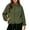 Army Green, variant on Women's Lightweight Rian Jackets Zip Up Hooded Long Sleeve Windbreaker Coats Waterproof Jacket Casual Outdoor Rain Coat with Pockets Yellow