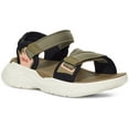 thumbnail image 2 of Teva Womens Zymic Supportive Cushioned Footbed Sport Sandals, 2 of 3