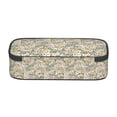thumbnail image 5 of Uemuo Daisy Printed Large Pencil Case, Big Capacity Pencil Pouch Stationery Pen Bag, Storage High Capacity Bag Pouch Holder Box Organizer, Marker Pen Case, 5 of 9