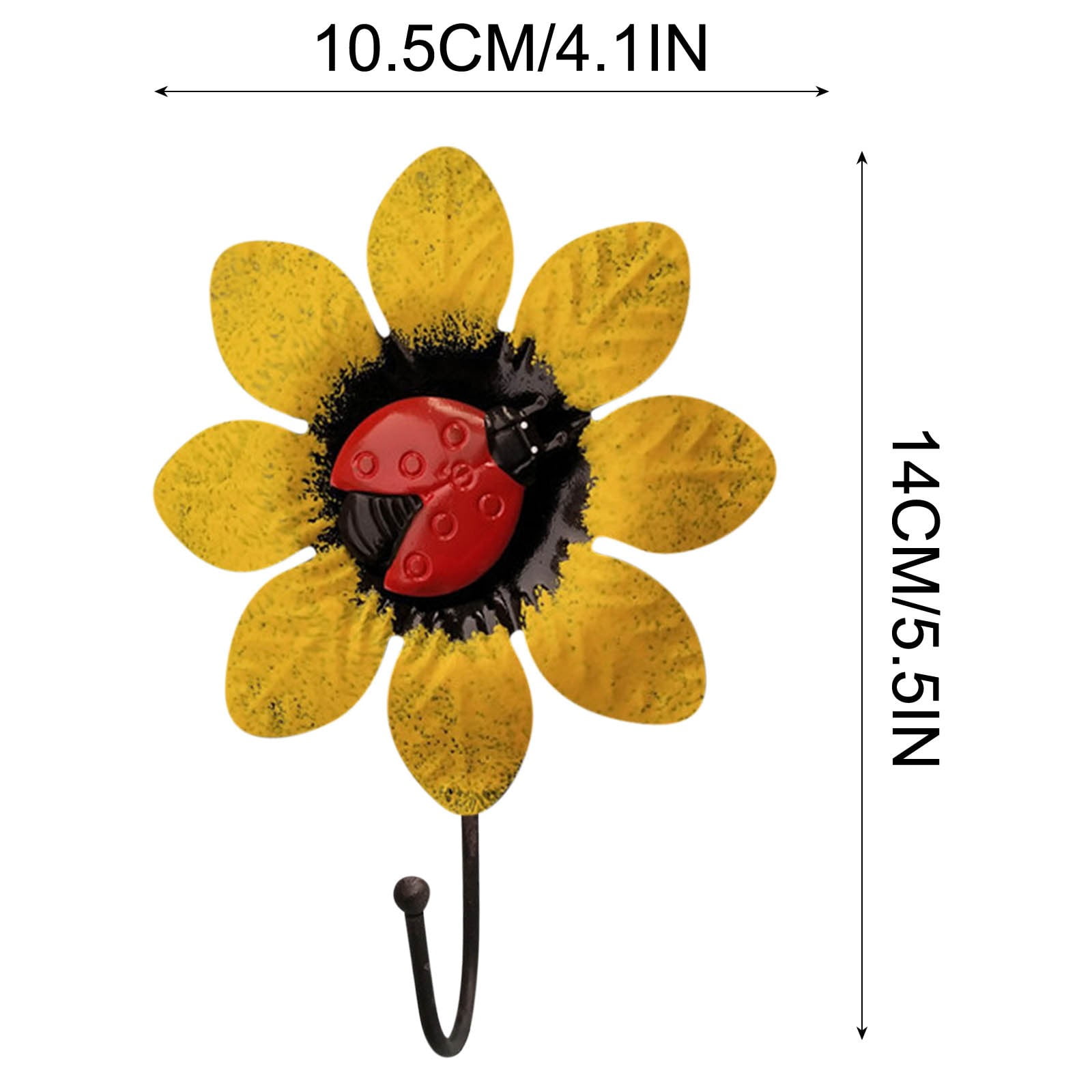 jovati Wall Flowers Wall Decor Decorative Wall Hooks Decor Decorative Wall Hanger Art Flower Iron Hook Flower Wall Hook Kitchen Hooks Wall Coat Hooks Child Hat Coat Hooks Wall Mounted Walmart