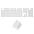 thumbnail image 1 of Juego de teclas de pudín de 108 teclas, perfil OEM, ABS para diseño de teclado mecánico, blanco crema, 1 of 5