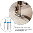 thumbnail image 2 of LABSERRON 9Pcs Sewing Machine Twin Needles Metal Durable for Home Users Craft Enthusiasts, 2 of 8