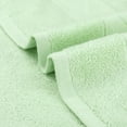thumbnail image 4 of REGALWOVEN Rhombus Pattern Hand Towel Set of 2, Cotton, Highly Absorbent Towels for Bathroom Green 13' x 30', 4 of 8