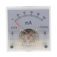 thumbnail image 1 of DYNWAVECA Plastic DC Ammeter Analog Ammeter Current Test Tools Pointer -100mA 0-100mA, 1 of 8