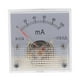 Ampèremètres Analogiques Panneau Mécanique pour la Mesure du Testeur de Courant Continu 0-100mA – image 1 sur 8