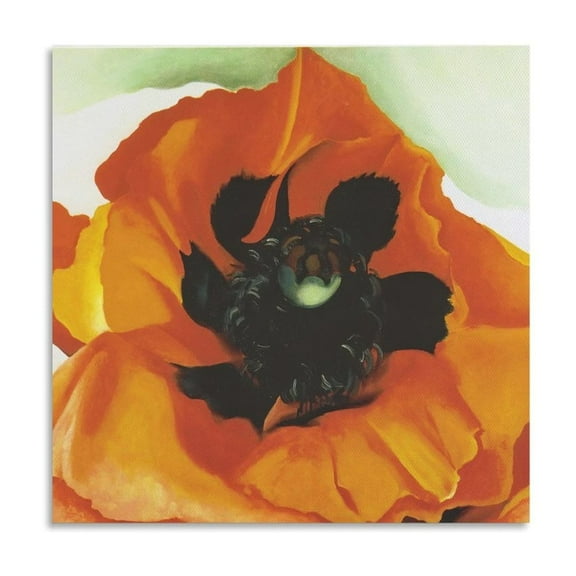 American Artist Georgia O'Keeffe Poster Poster Decorative Painting Canvas Wall Art Living Room Posters Bedroom Painting 28x28inch(70x70cm)