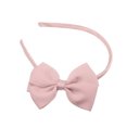 thumbnail image 7 of Unique Bargains Bow Headband Fashion Cute Polyester Hairband for Teenager 5.9x4.4 Inch Lotus Pink, 7 of 7