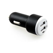 3.1Amp Rapid Car Charger Socket 2-Port USB Power Adapter Compatible With Google Pixel 3 XL 2 XL - GreatCall Jitterbug Smart2 - HTC U12 Plus, Google Nexus 9, Desire 626s 555 530 V4L