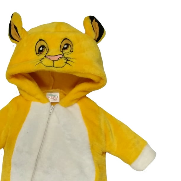 Mameluco con Gorro Bordado Disney Simba Disney Mameluco2371