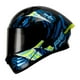 thumbnail image 1 of Casco Roda Rush Negro Azul Master Mica Humo Abatible Svs, 1 of 4