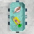 thumbnail image 4 of OlurrisaDurable PVC Inflatable Pool – 1.8m Blue Garden Swimming Pool with Foldable Storage, Easy Setup & Compact Design for Small Yards (72x54x17in)​​, 4 of 11