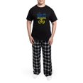 thumbnail image 5 of CafePress - Support Ukraine I Stand With Ukraine P Pajamas - Men's Dark Loose Fit Cotton Pajama Set, 5 of 7