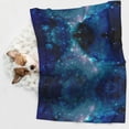 thumbnail image 5 of Pet Blanket Galaxy Nebula Space Soft Warm Sofa Car Bed Protector Washable for Puppy Large Dogs Cats, 5 of 7