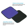 thumbnail image 3 of 8x8 Inch Bowling Ball Towel, Microfiber Shammy Pad for Cleaning Bowling Ball, Purple, 3 of 5