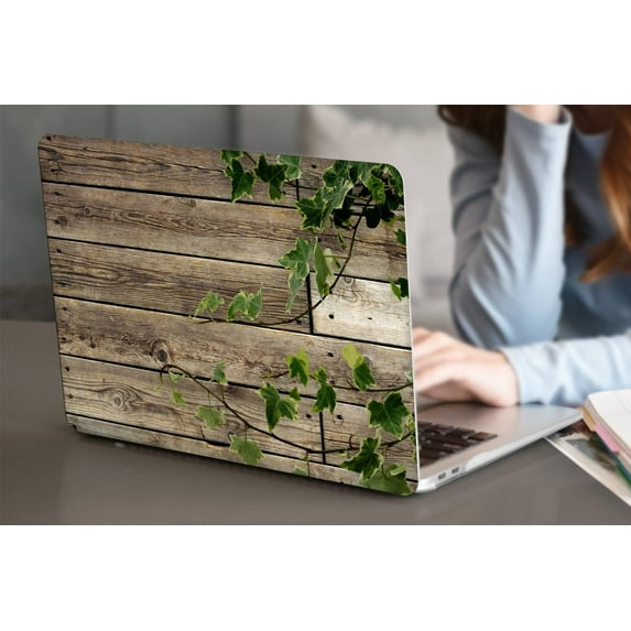 KSK KAISHEK Hard Shell Case Cover Only for MacBook Pro 16 inchs( XDR Display Touch ID, 2020-2019) Model A2141, Type C Wood grain 121_1