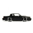 thumbnail image 3 of 1987 Buick Grand National Matt Black 1/24 Diecast Model Car by Jada, 3 of 4