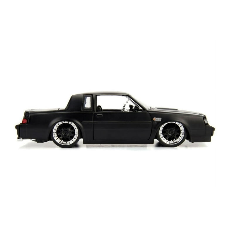 1987 Buick Grand National Matt Black 1/24 Diecast Model Car
