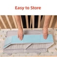thumbnail image 2 of Hanging Diaper Caddy, Baby Bed Hanging Organizer, Nursery Organization Baby Diaper Holder, Diaper Stacker Storage for Crib, Playard, Changing Table or Wall (Pink), 2 of 7