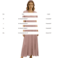 thumbnail image 3 of MEICHEN Women's Summer Sleepshirts Nightgowns for Women for Sleeping Short Sleeve V Neck Long Dress Causal Nightwear Womens Home Essentials Fashion Clothing, 3 of 7
