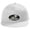 White, variant on Logo Patch Snapback Flat Bill Hat, White