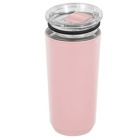 

Pontos 360ml/460ml/560ml Coffee Tumbler Push-in Lid Wide-mouth Double Wall Vacuum Insulated Water Tumbler Cup for Office