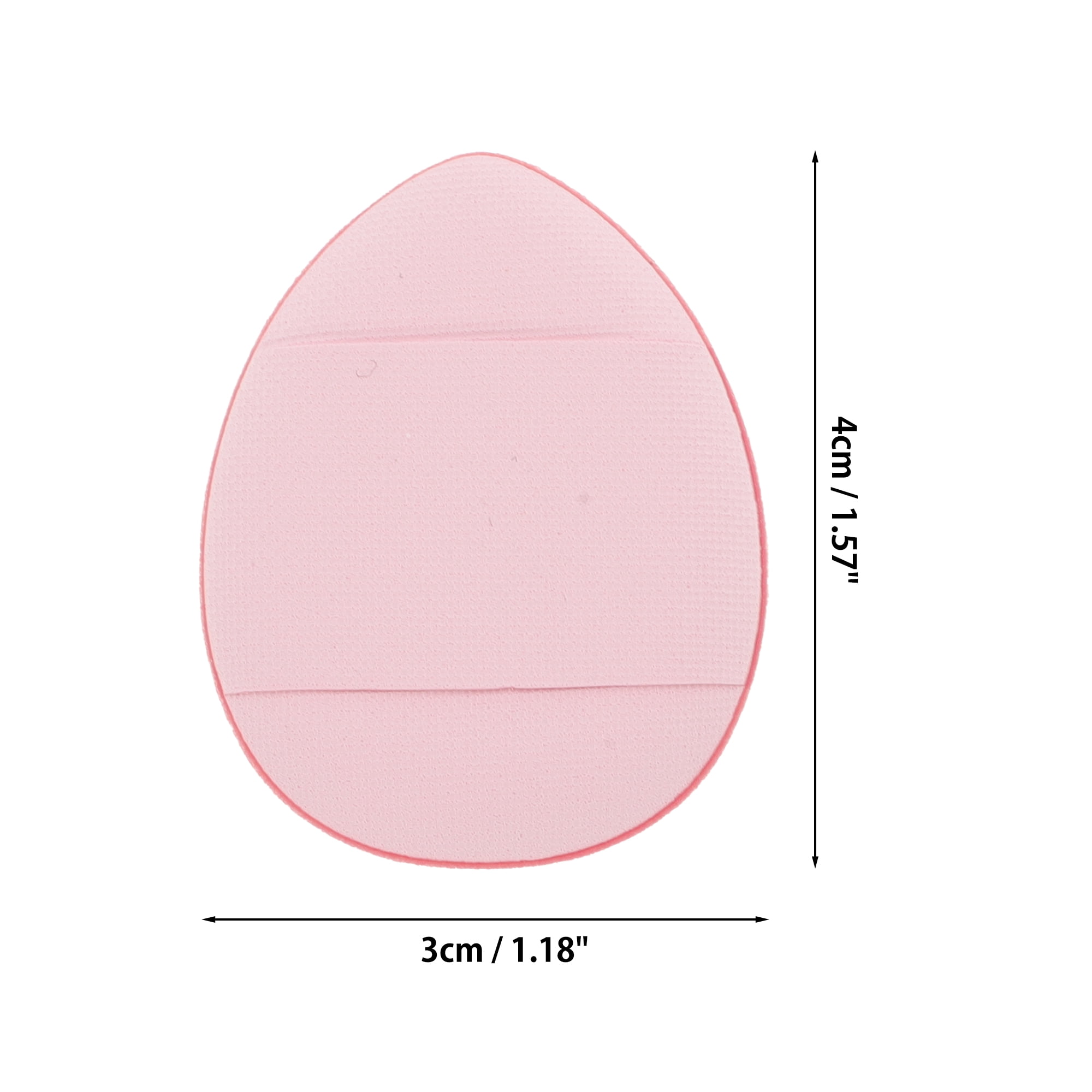 Unique Bargains 5Pcs Portable Mini Face Makeup Sponge for Bedrooms Travel Use Light Pink