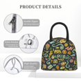 thumbnail image 4 of Balery Colorful Hippie Pattern Lunch Bag Women, Lunch Box, Lunch Bag, Small Leakproof Lunch Tote Large Capacity Reusable Insulated Cooler Lunch Container-One Size, 4 of 6