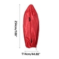 thumbnail image 2 of Hovilon Upright Christmas Tree Storage Bag，Tear Proof Material for Extra Durability，Waterproof Christmas Tree Bag Christmas Dust Proof Tree Cover，Holds up to 9 Foot Assembled Trees(L), 2 of 5