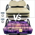 thumbnail image 5 of Xoenoiee Palm Tree Sunset Cloud Print Universal Golf Cart Seat Towel Blanket for Club Car Precedent Tempo DS EZGO TXT RXV More 2 Seat Carts Keeps Seat Clean Comfortable Golf Cart Seat Cushion Covers, 5 of 7