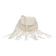 thumbnail image 1 of BOLSA DAMA CASUAL CON ASA Y BARBAS LARGAS BLANCA, 1 of 4