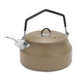 thumbnail image 3 of 1L Camping Kettle Water Kettle Cookware Teapot Coffee Pot Kettle for Backpacking Khaki, 3 of 9