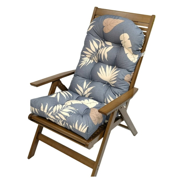 Sunscreen Outdoor Cushion Sliding Pad High Back Suitable for Sofas Wooden Gardens Comfortable Wearing Machine Washable