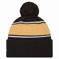 thumbnail image 2 of Men's New Era Black UCF Knights Bold Cuffed Knit Hat with Pom, 2 of 2