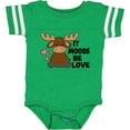 thumbnail image 3 of Inktastic It Moose Be Love with Cute Moose Boys or Girls Baby Bodysuit, 3 of 5