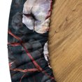 thumbnail image 5 of Ambesonne Vintage Botanical Fitted Round Tablecloth, Nostalgic Floral, 45"- 56" Diameter, Purpleblue Maroon, 5 of 5