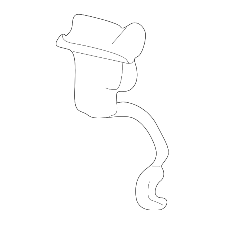 Genuine OE GM Latch - 16634628