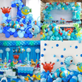 thumbnail image 4 of Globos decorativos para cumpleaños Bajo del mar, 4 of 6