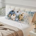 thumbnail image 5 of Coastal Thanksgiving Body Pillow Cover 20x54, Fall Blue Green Pumpks Beach Starfish Decorative Pillowcase with Zipper, Microfiber Pillow Protector, Soft Breathable Long Lumbar Pillowcases for Women, 5 of 9